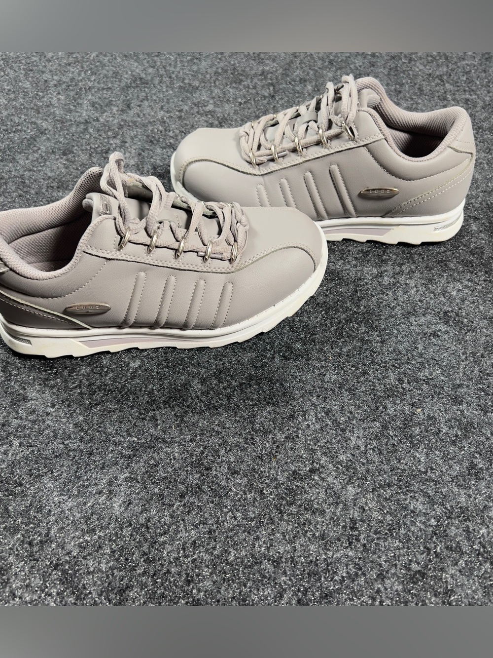 Lugz Changeover II Gray Lace Up Sneakers Women’s Size 8